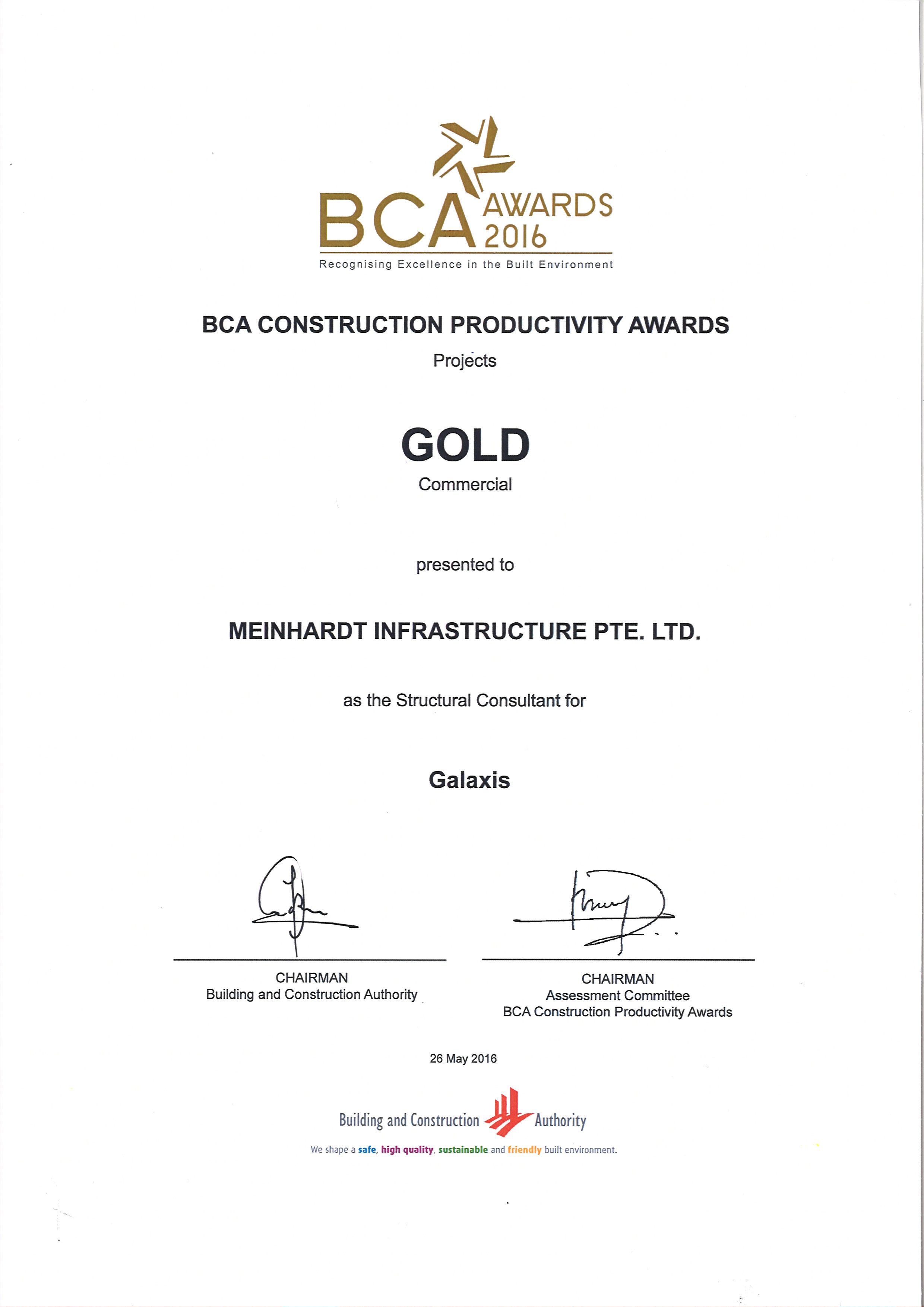 BCA Gold